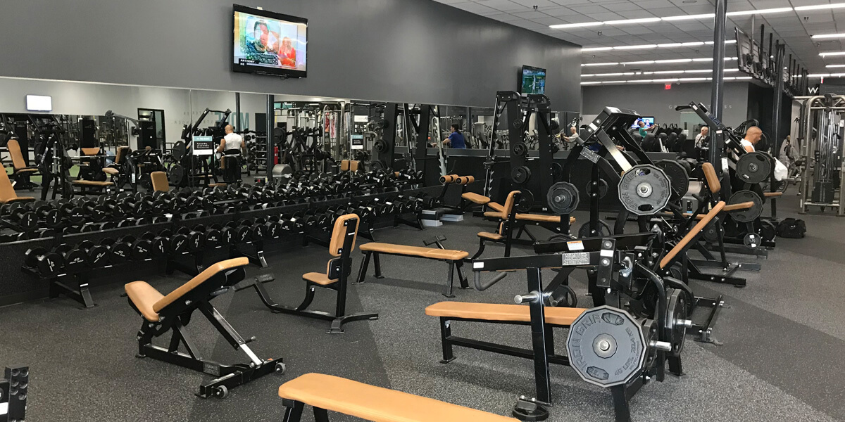 Gym in Northwest Raleigh O2 Fitness Raleigh Creedmoor Road